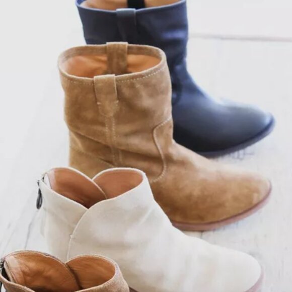 NEW BEEK Made In Mexico Leather Grouse Mid Shaft Boots black for women 925 13m8 - Picture 9 of 9